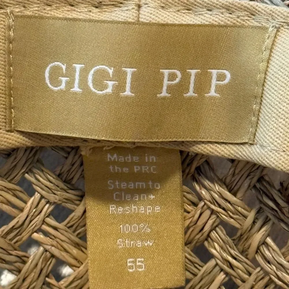 Gigi Pip Size 55 Straw Hat